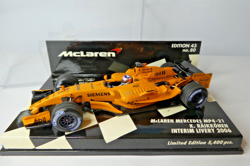 Minichamps 2006 mclaren - minichamps,