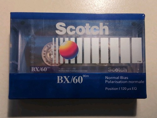 Scotch 90m kassette neu - bx/60,