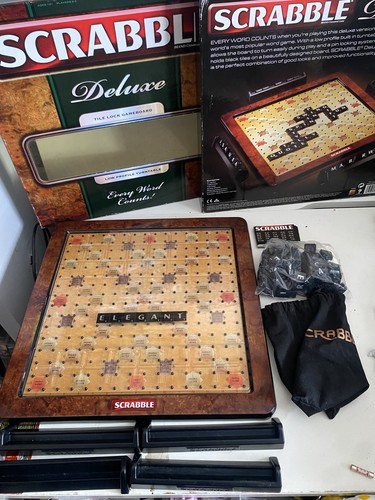 Mattel scrabble deluxe - mattel,