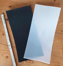 2 Stk. Ski Belag Länge 30cm, schwarz und transp., Belagsreparatur B150mm D1,2mm