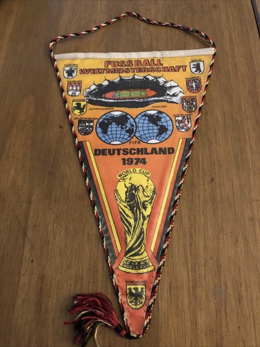 Wimpel weltmeisterschaft 1974 - weltmeisterschaft,