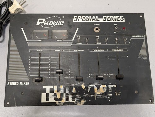 Phonic stereo mixer - phonic, stereo-mixer