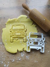 NEU Land Rover Defender Front Ausstecher Form  Ausstechform Auto Cutter Salzteig