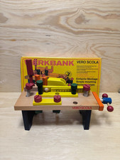 DDR Spielzeug Werkbank Vero Scola aus Holz