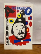 Südthüringisches Staatstheater Programmheft Cavalleria Rusticana