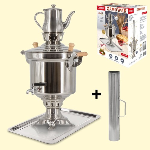 Russischer samovar samowar aus - russischer,