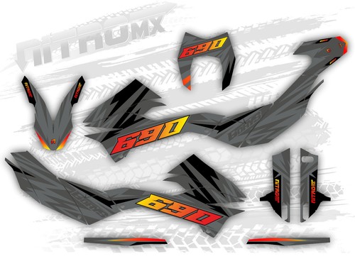 Grafik set passend ktm smc - ktm, smc-r