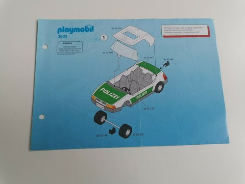 Playmobil 3903 nur - 3903, bauplan