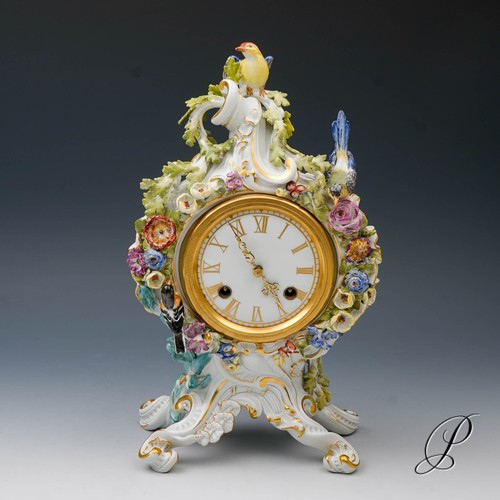 Meissen wunderschöne kaminuhr - wunderschöne,