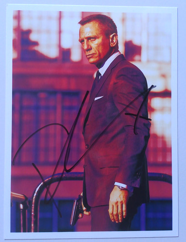 Daniel craig orig autogramm - craig,