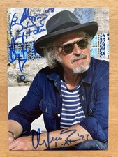 Wolfgang Niedecken AK Alles fliesst Autogrammkarte original signiert