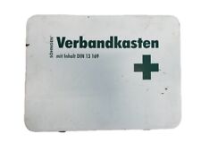 Verbandskasten Erste Hilfe DIN13169 Erste-Hilfe-Schrank Metall weiß
