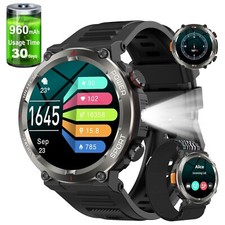 960mAh Militär Smartwatch