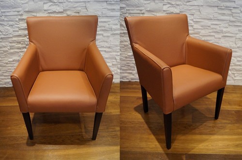 Breite echtleder stuhl - breite, sessel