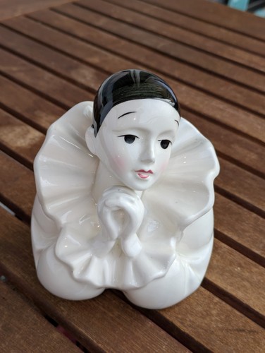Edle porzellanfigur pierrot - edle,