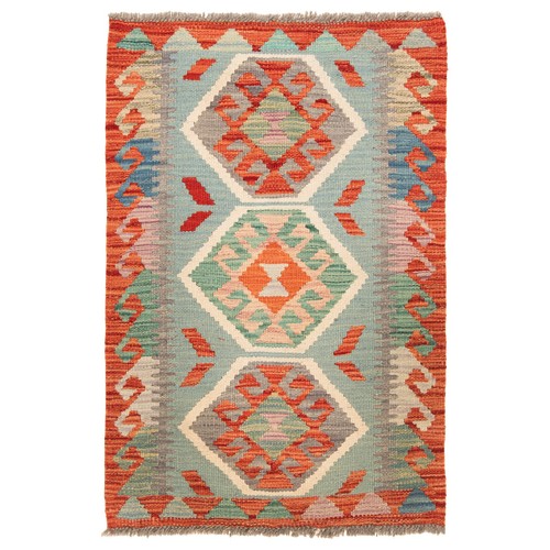 Kelim afghan 90x60 - kelim,