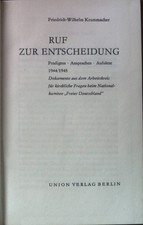 Ruf der Entscheidung 