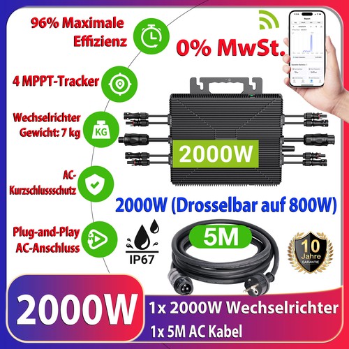 Wechselrichter 2000w pv - |,