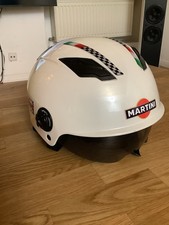 Scooter Fahrrad Skate Dirt Inliner Helm, Weiß, Größe Xl