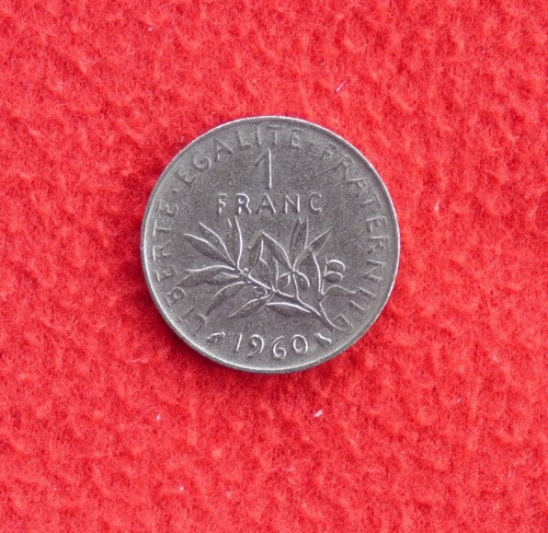 Frankreich franc 1960 - frankreich, 1