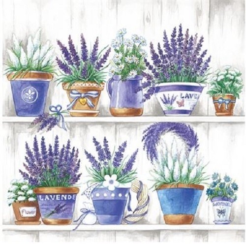 Servietten lavender range - 20, range"