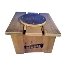 Mönchshof Bier Fasshocker Hocker Ablage Stelltisch Fass Anstich Fassbierbock Bar