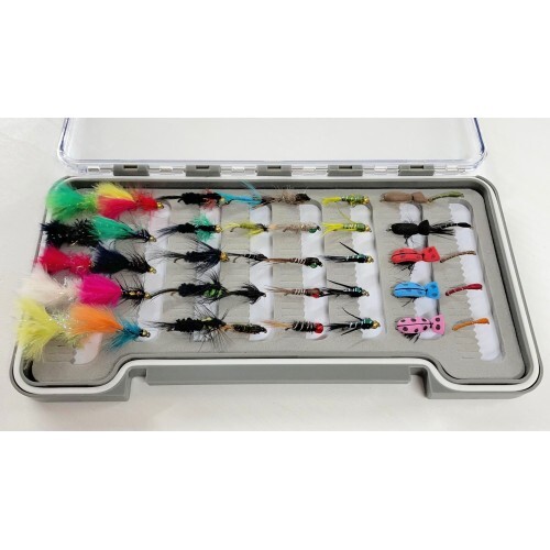 Forellenfliegen box des monats - forellenfliegen,