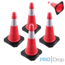 Verkehrsleitkegel 50cm Profi Pylone Pylonen Warnkegel Leitkegel Hochreflex