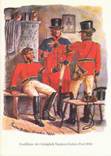 Post AK Hannover AK Briefträger Postbote Uniform  Postillione um 1820