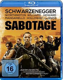 Sabotage blu ray - sabotage, [blu-ray]