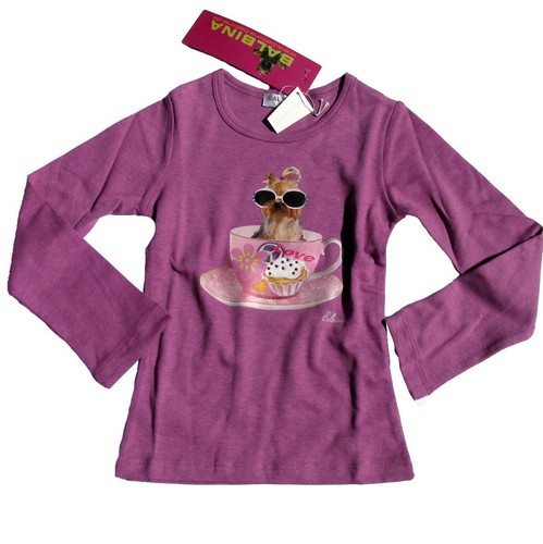 Balbina longsleeve lila - balbina,