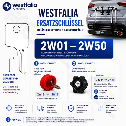 Westfalia schlüssel - westfalia,