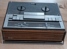 SABA TG 544 Stereo 4 Spur Tonbandgerät,Aufrecht-+Waagerechtbetrieb, funktioniert
