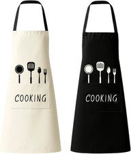 2er set kochschürzen mit - 2er,
