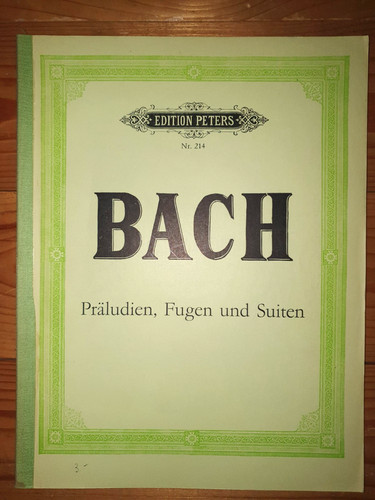 Bach präludien fugen - j., s.