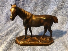 schöne Bronze  RENNPFERD 