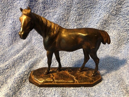 Schöne bronze rennpferd - rennpferd,