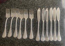 Antikes Fischbesteck WMF