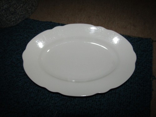 Servierplatte oval aus