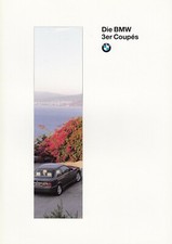 BMW 3er E36 COUPE 316i 318is 320i 328i Youngtimer Prospekt Brochure 1995 57