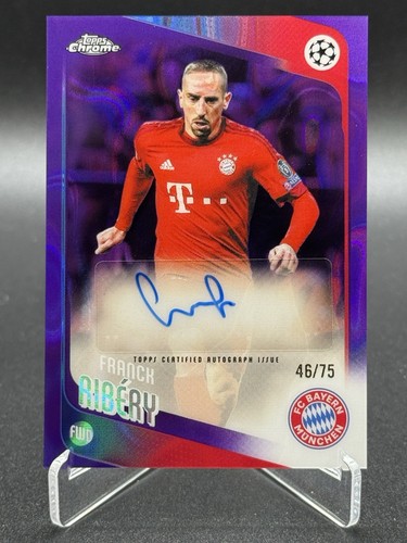 Topps ucc chrome - franck, ribery
