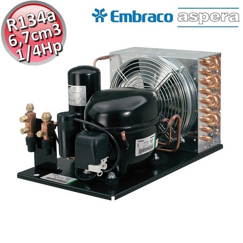 Ventilmotor-Kondensatoreinheit