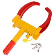 Radkralle Parkkralle Wegfahrsperre Wohnwagen Anhänger Auto Diebstahlsicherung.