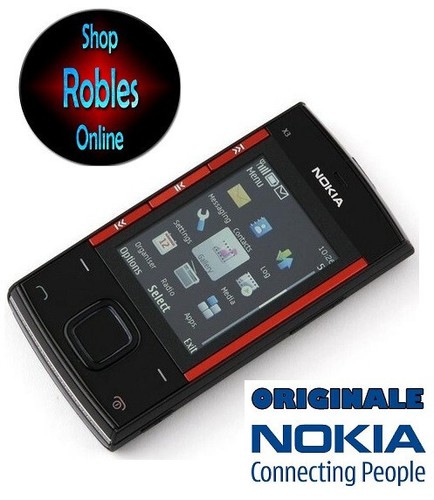 Nokia black rot ohne - nokia, x3-00