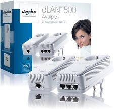 Devolo dLAN 500 AVtriple+ Starter Kit (Netzwerk aus der Steckdose) Powerline