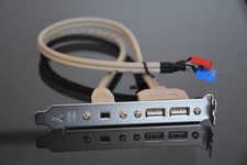 Asus Slotblech ATX mit 2x USB