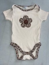 6-9 Monate Baby Body Beige Mit