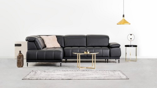 Funktionssofa ledersofa couch - ledersofa,