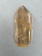 Citrin Natur Einzelkristall geschliffen & poliert aus Brasilien