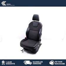 Sitz vorn links Fahrersitz Skoda Octavia III 5E Teilleder schwarz Sitzheizung